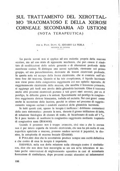 Lettura oftalmologica rivista mensile di oculistica pratica