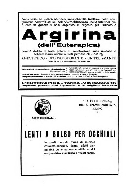 Lettura oftalmologica rivista mensile di oculistica pratica