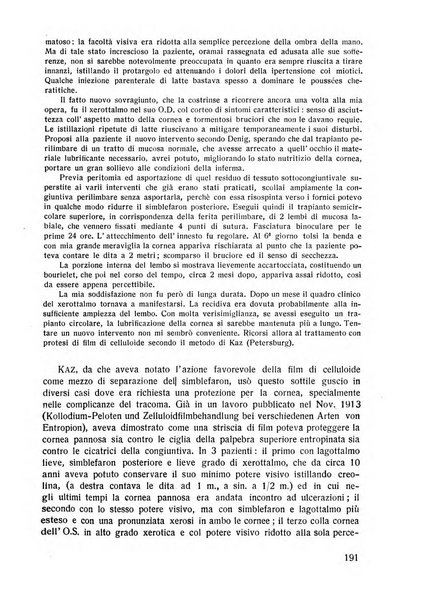 Lettura oftalmologica rivista mensile di oculistica pratica