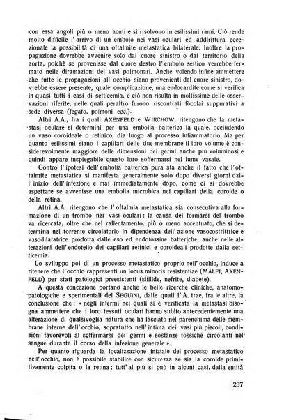 Lettura oftalmologica rivista mensile di oculistica pratica