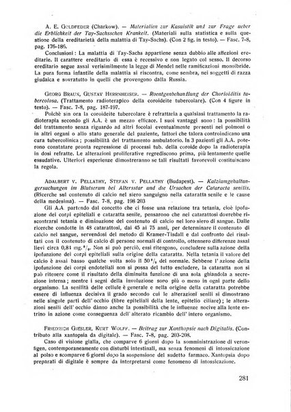 Lettura oftalmologica rivista mensile di oculistica pratica