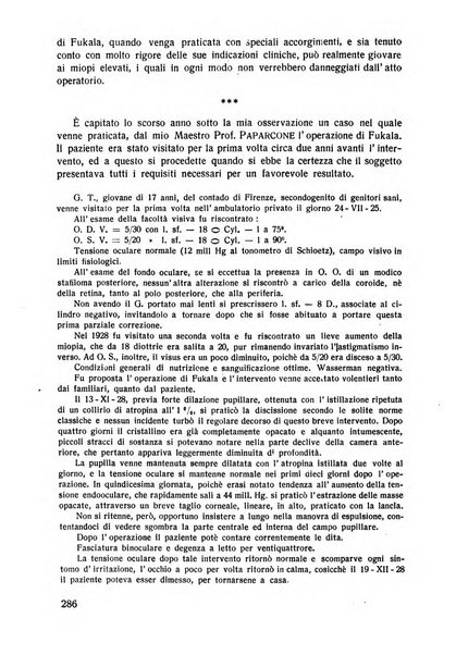 Lettura oftalmologica rivista mensile di oculistica pratica