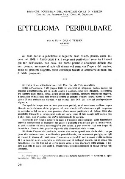 Lettura oftalmologica rivista mensile di oculistica pratica