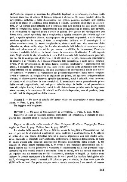 Lettura oftalmologica rivista mensile di oculistica pratica