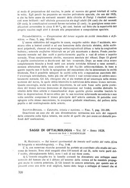 Lettura oftalmologica rivista mensile di oculistica pratica