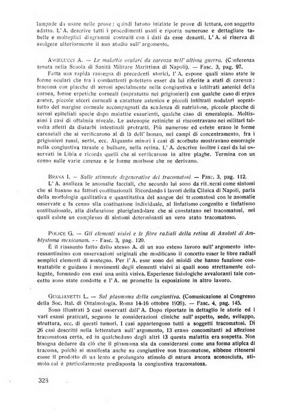 Lettura oftalmologica rivista mensile di oculistica pratica