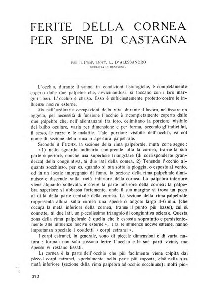 Lettura oftalmologica rivista mensile di oculistica pratica