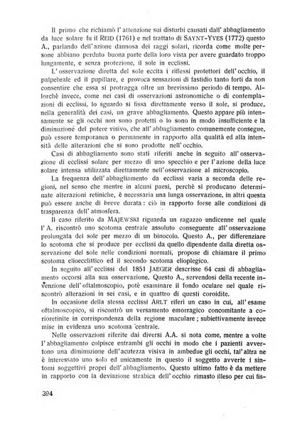 Lettura oftalmologica rivista mensile di oculistica pratica