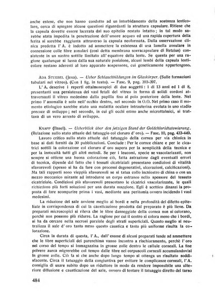 Lettura oftalmologica rivista mensile di oculistica pratica