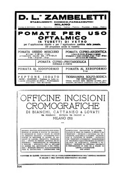 Lettura oftalmologica rivista mensile di oculistica pratica