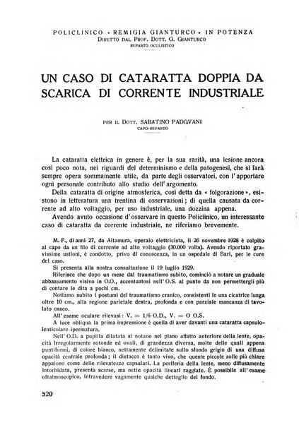 Lettura oftalmologica rivista mensile di oculistica pratica