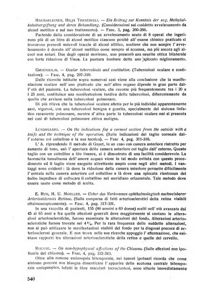 Lettura oftalmologica rivista mensile di oculistica pratica