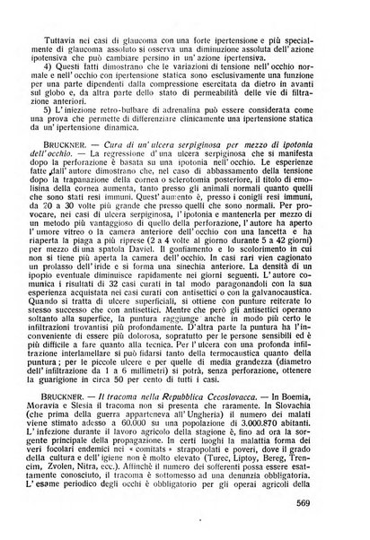 Lettura oftalmologica rivista mensile di oculistica pratica