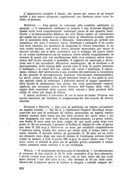 Lettura oftalmologica rivista mensile di oculistica pratica