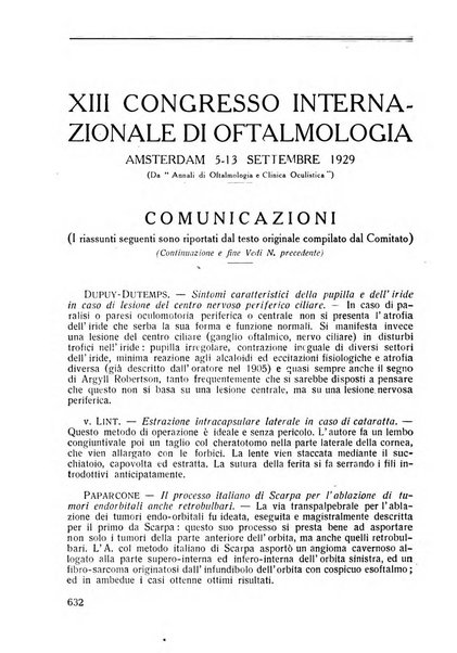 Lettura oftalmologica rivista mensile di oculistica pratica