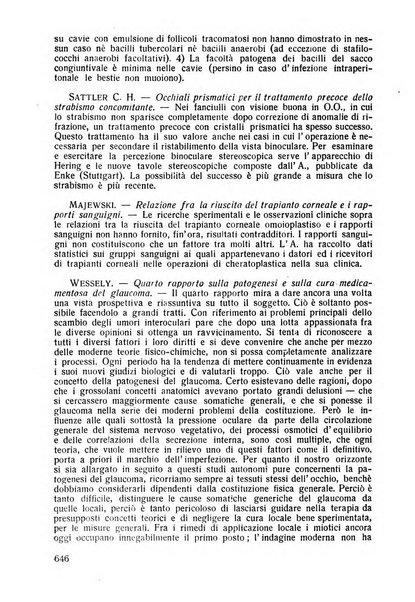 Lettura oftalmologica rivista mensile di oculistica pratica