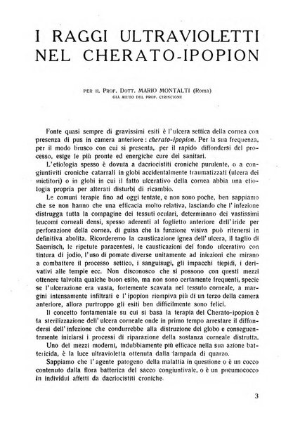 Lettura oftalmologica rivista mensile di oculistica pratica