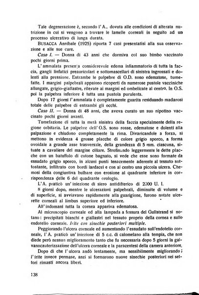 Lettura oftalmologica rivista mensile di oculistica pratica