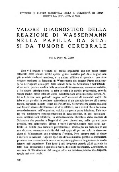 Lettura oftalmologica rivista mensile di oculistica pratica