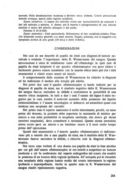 Lettura oftalmologica rivista mensile di oculistica pratica