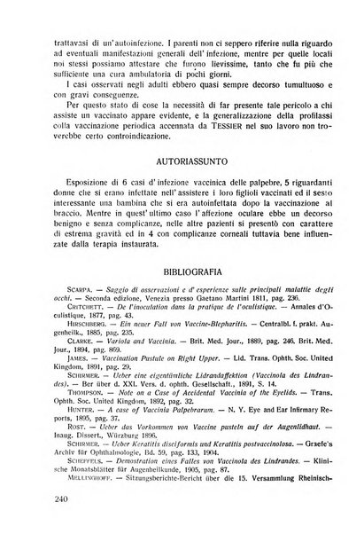 Lettura oftalmologica rivista mensile di oculistica pratica