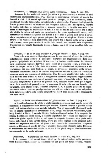 Lettura oftalmologica rivista mensile di oculistica pratica