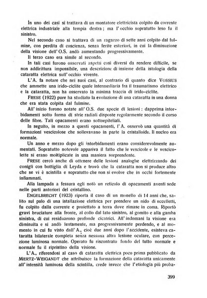 Lettura oftalmologica rivista mensile di oculistica pratica