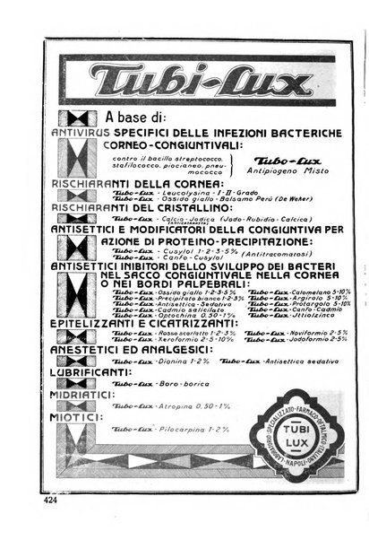 Lettura oftalmologica rivista mensile di oculistica pratica