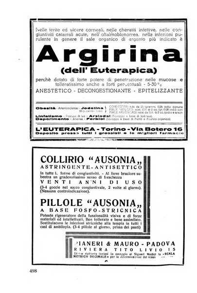 Lettura oftalmologica rivista mensile di oculistica pratica