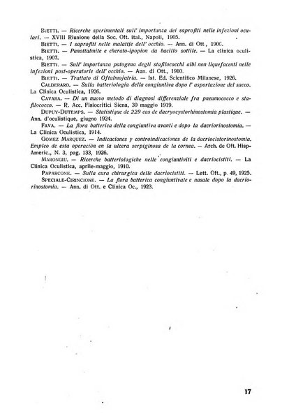 Lettura oftalmologica rivista mensile di oculistica pratica