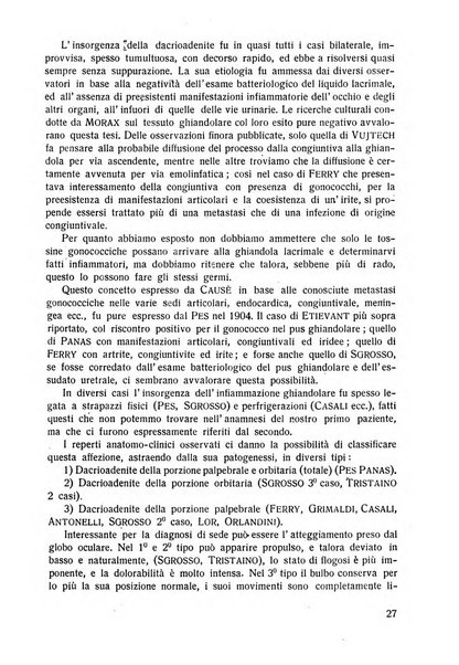 Lettura oftalmologica rivista mensile di oculistica pratica