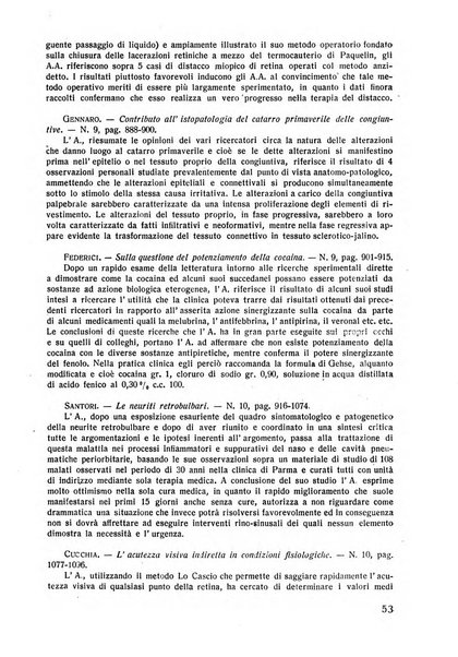 Lettura oftalmologica rivista mensile di oculistica pratica