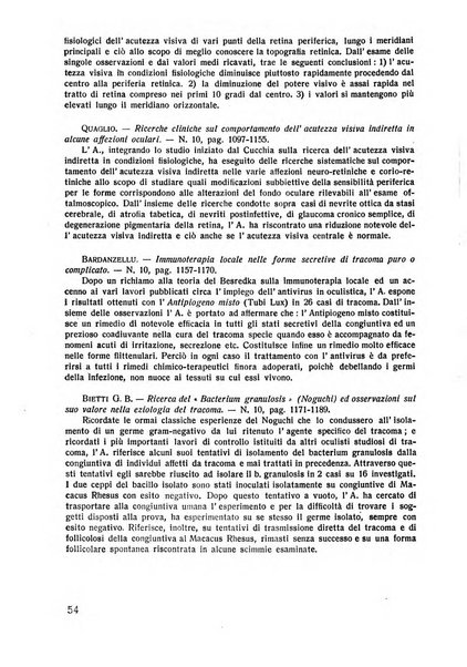 Lettura oftalmologica rivista mensile di oculistica pratica