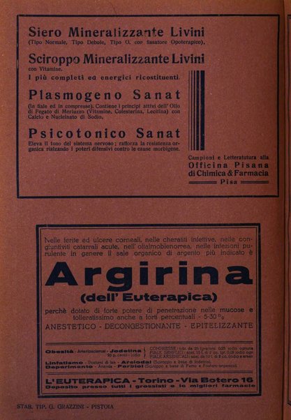 Lettura oftalmologica rivista mensile di oculistica pratica