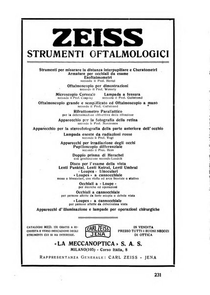 Lettura oftalmologica rivista mensile di oculistica pratica