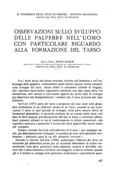 Lettura oftalmologica rivista mensile di oculistica pratica