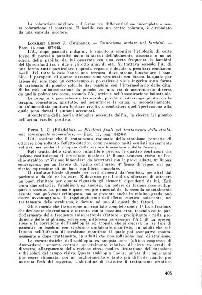 Lettura oftalmologica rivista mensile di oculistica pratica