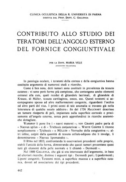 Lettura oftalmologica rivista mensile di oculistica pratica