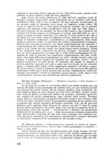 Lettura oftalmologica rivista mensile di oculistica pratica