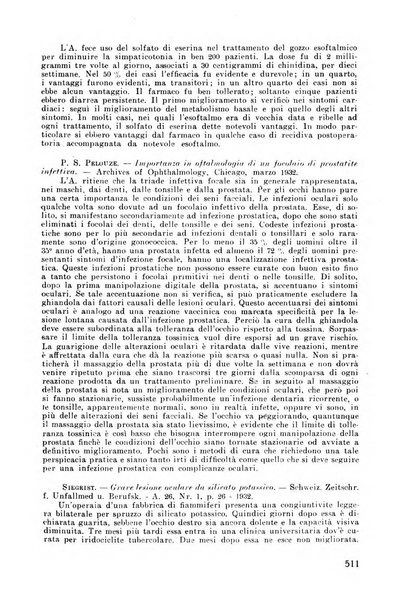 Lettura oftalmologica rivista mensile di oculistica pratica