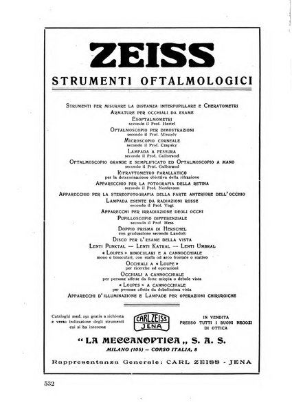 Lettura oftalmologica rivista mensile di oculistica pratica