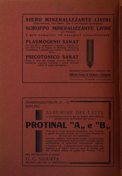 Lettura oftalmologica rivista mensile di oculistica pratica