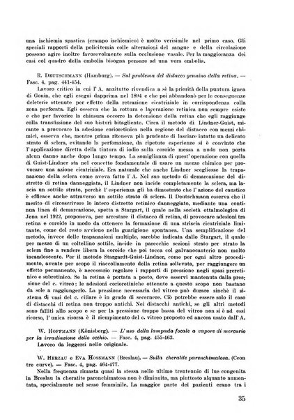 Lettura oftalmologica rivista mensile di oculistica pratica