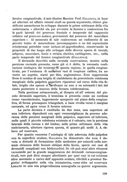 Lettura oftalmologica rivista mensile di oculistica pratica