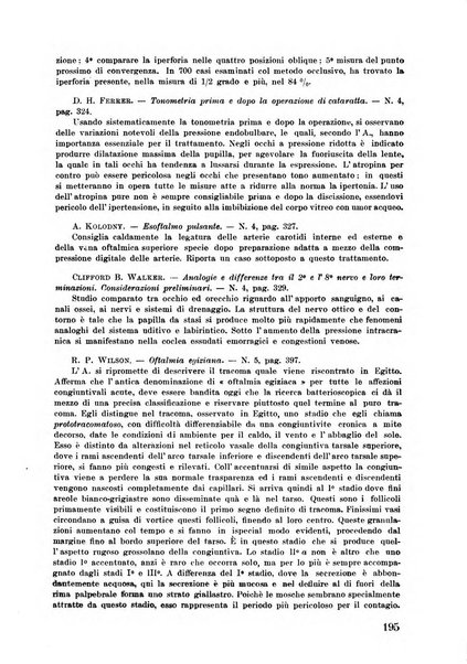 Lettura oftalmologica rivista mensile di oculistica pratica