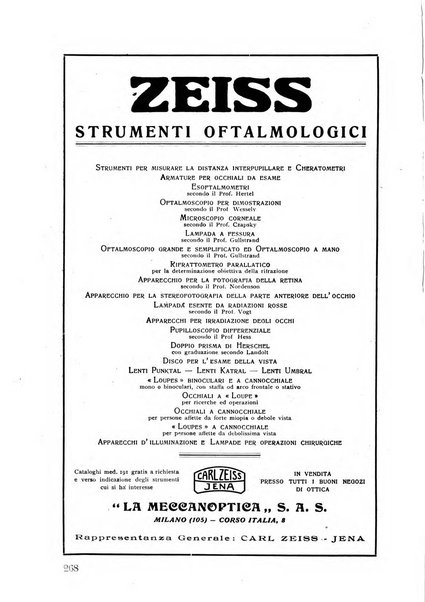 Lettura oftalmologica rivista mensile di oculistica pratica