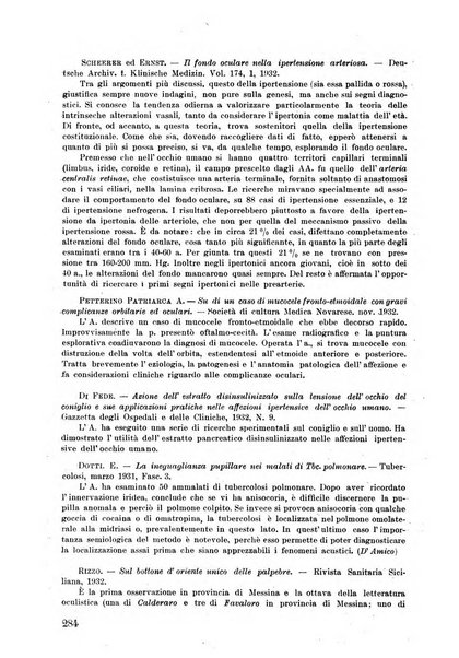 Lettura oftalmologica rivista mensile di oculistica pratica