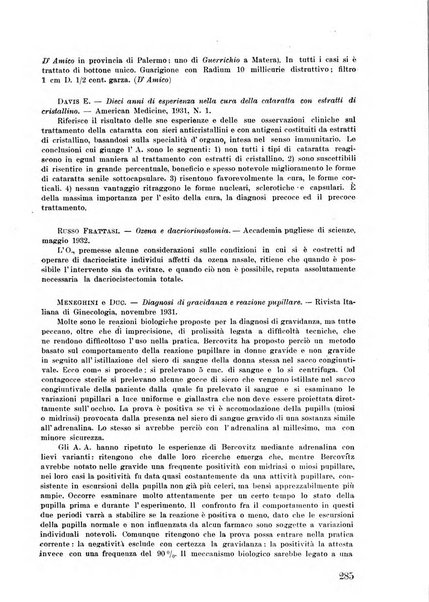 Lettura oftalmologica rivista mensile di oculistica pratica