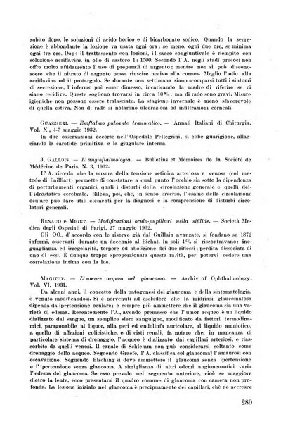 Lettura oftalmologica rivista mensile di oculistica pratica