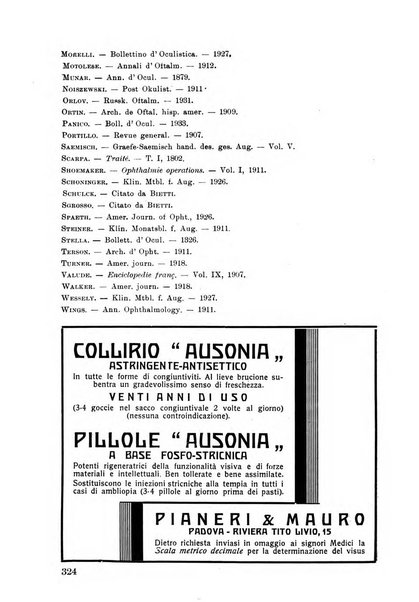 Lettura oftalmologica rivista mensile di oculistica pratica